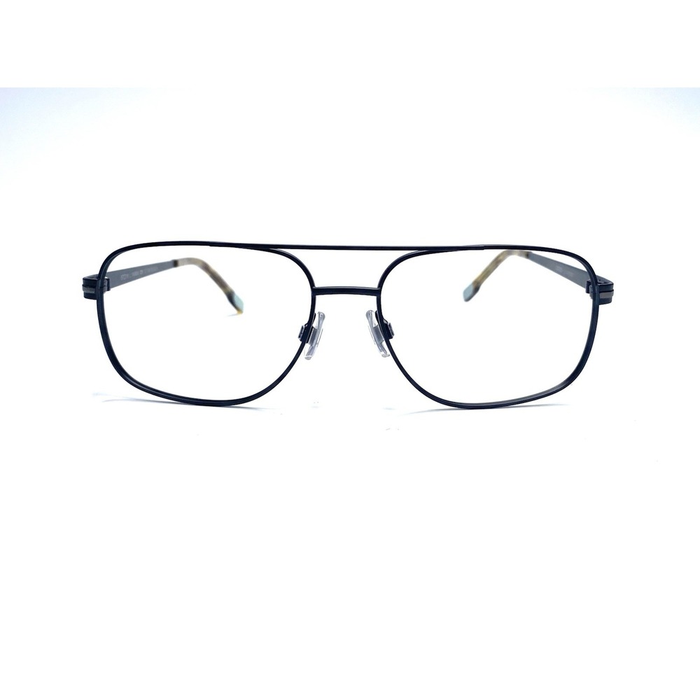 NEW IZOD Black Metal Aviator  Glasses IZ 788 BLACK 57 16 145